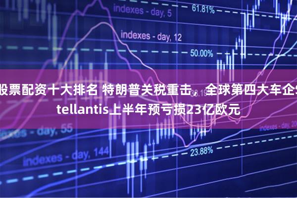 股票配资十大排名 特朗普关税重击，全球第四大车企Stellantis上半年预亏损23亿欧元